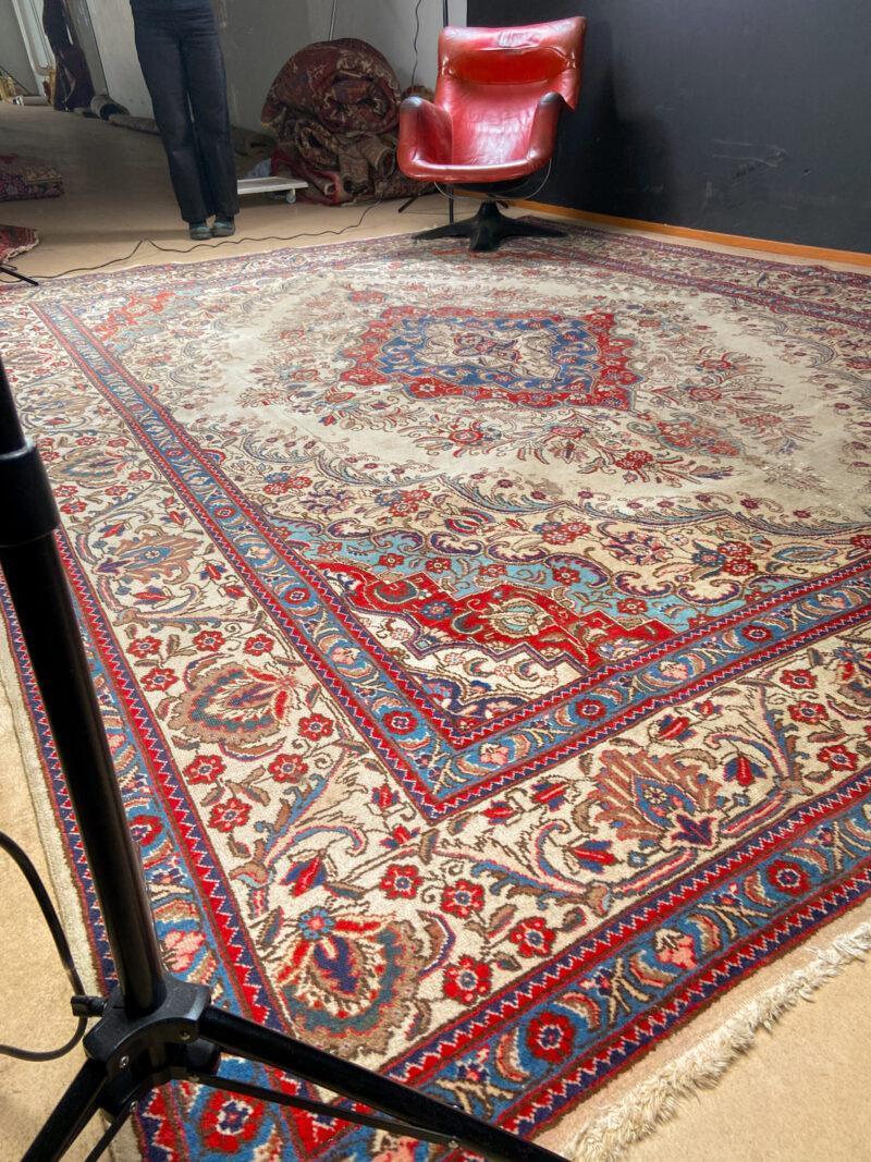 palatsikokoinen tabriz 1960 luvulta  417 x 323 cm