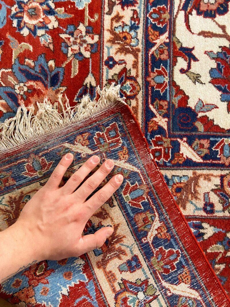 palatsikokoinen vaalea isfahan 1960 luvulta  405 x 305 cm