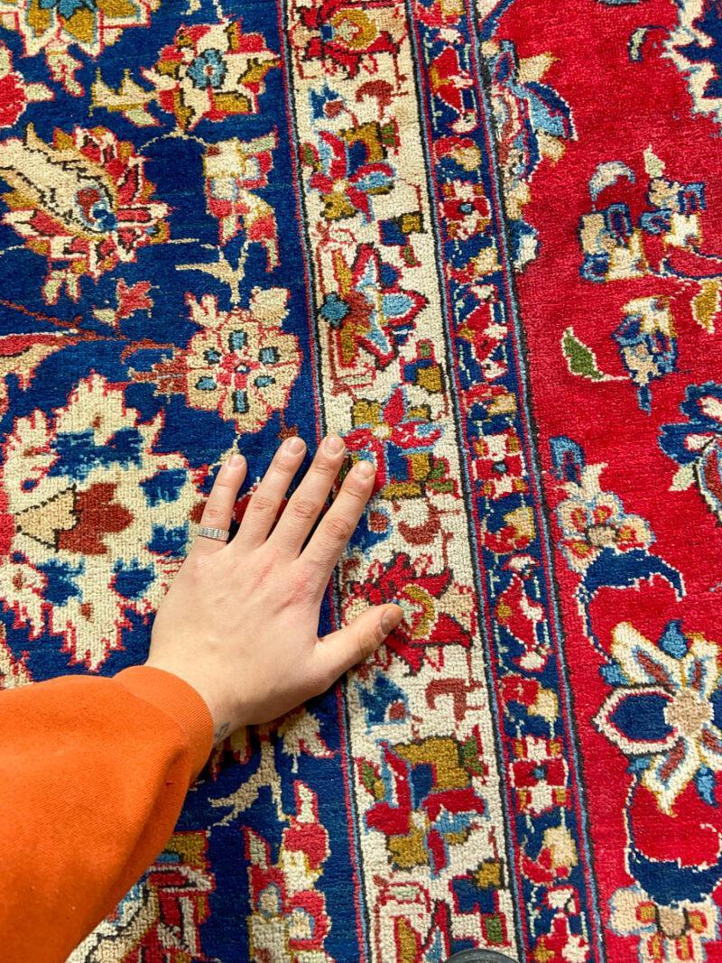 palatsikokoinen elegantti kirman  415 x 290 cm