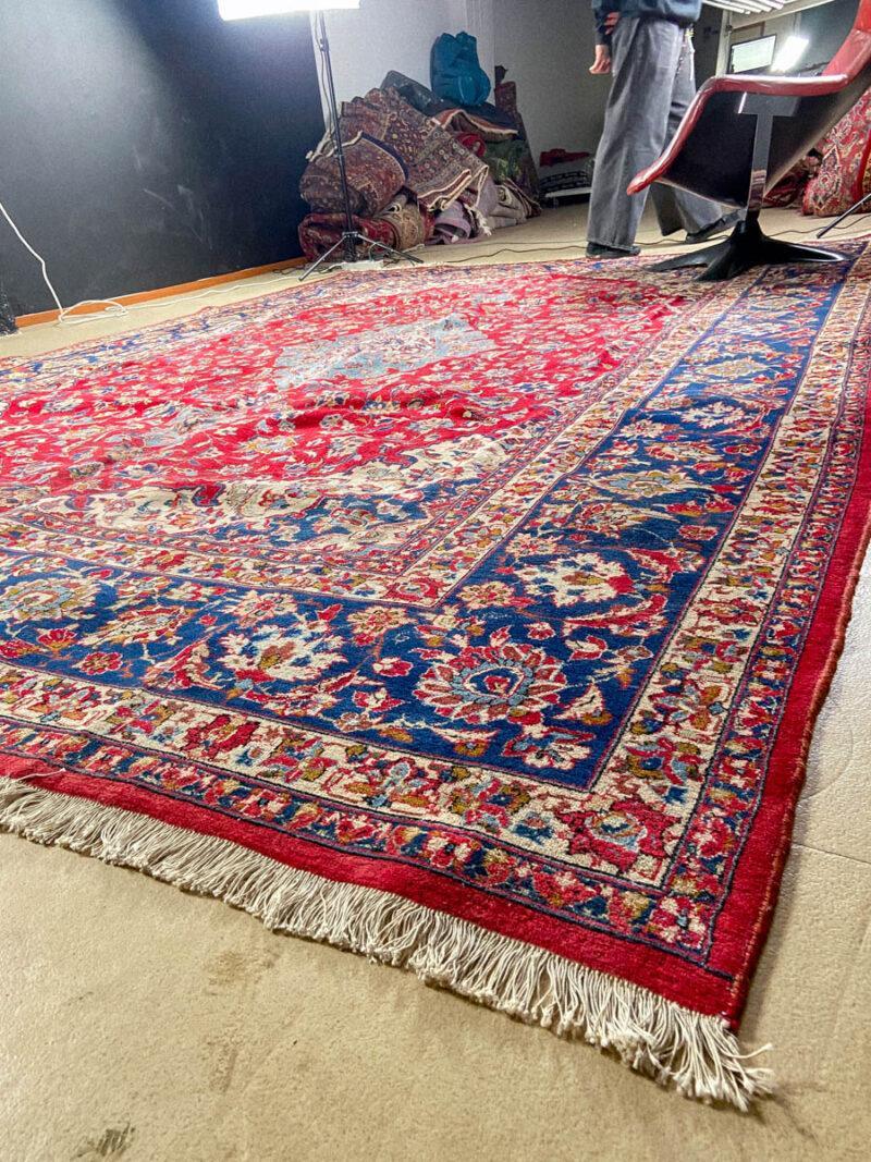 palatsikokoinen elegantti kirman  415 x 290 cm