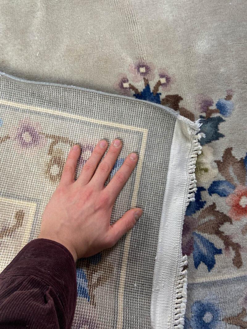 elegantti aubusson (ammattimaisesti pesetytetty) 185 x 122 cm