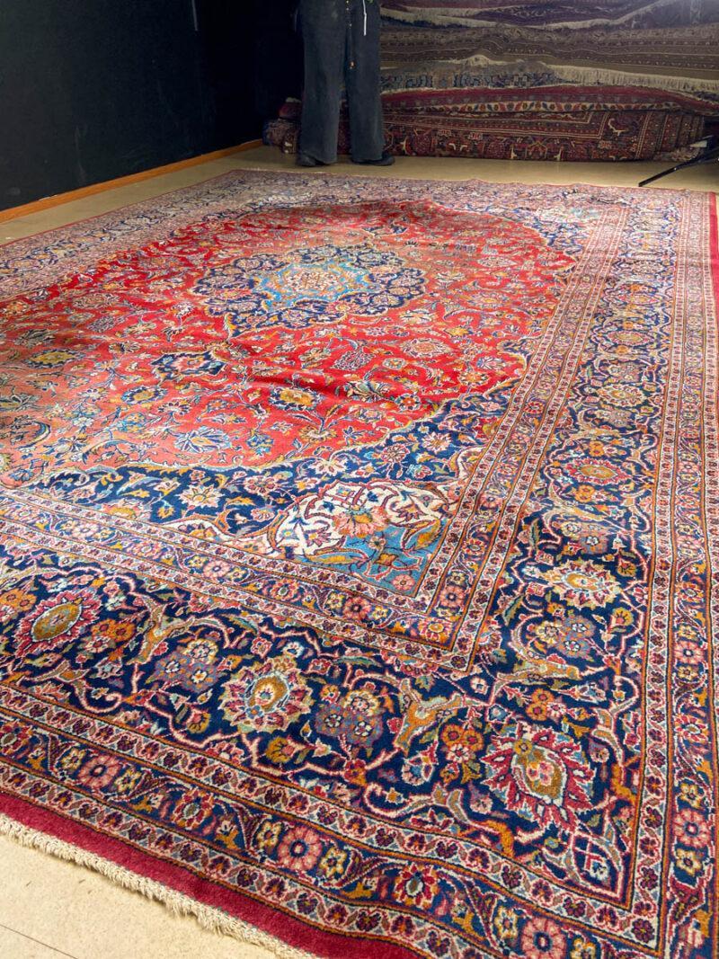 palatsikokoinen keshan 1970 luvulta  395 x 295 cm