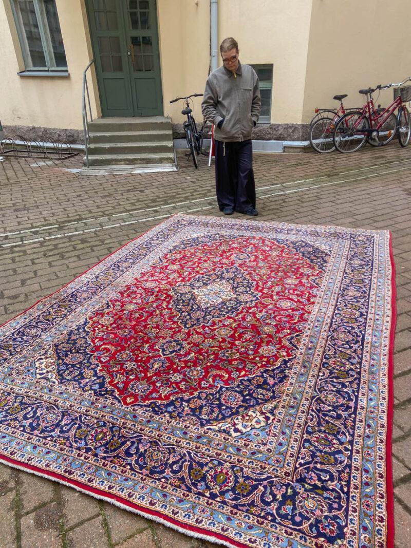 elegantin yksityiskohtainen keshan  300 x 200 cm