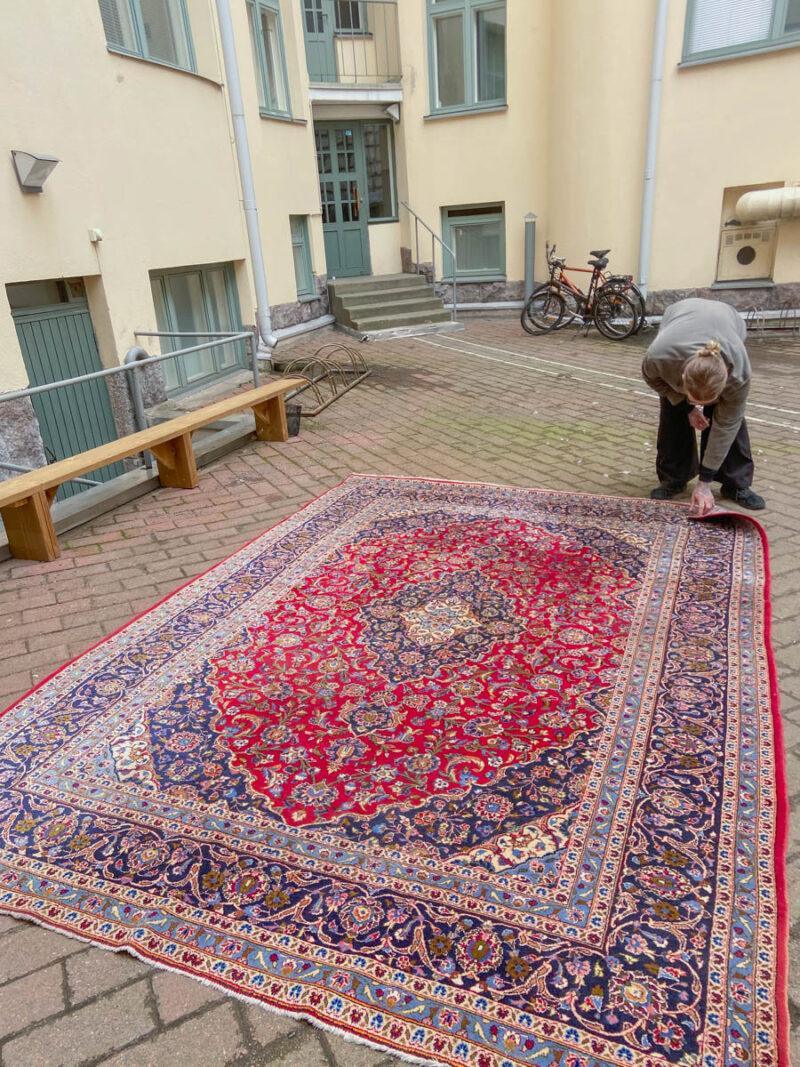 elegantin yksityiskohtainen keshan  300 x 200 cm