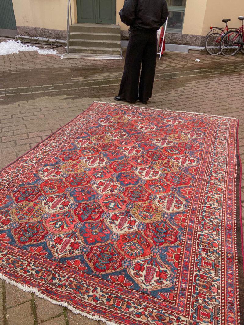 upea puutarha bahtijaari 1960 luvulta 300 x 212 cm