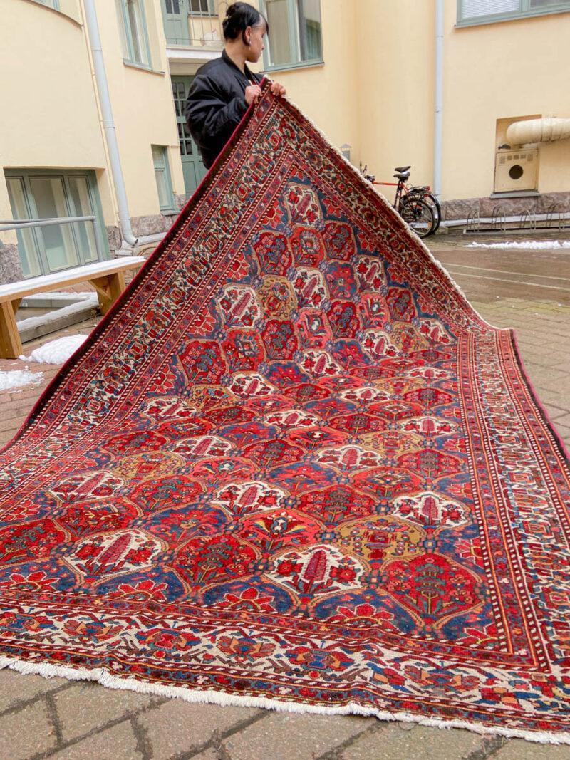 upea puutarha bahtijaari 1960 luvulta 300 x 212 cm