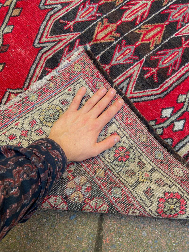 upea vintage mazleghan käytävämatto 295 x 110