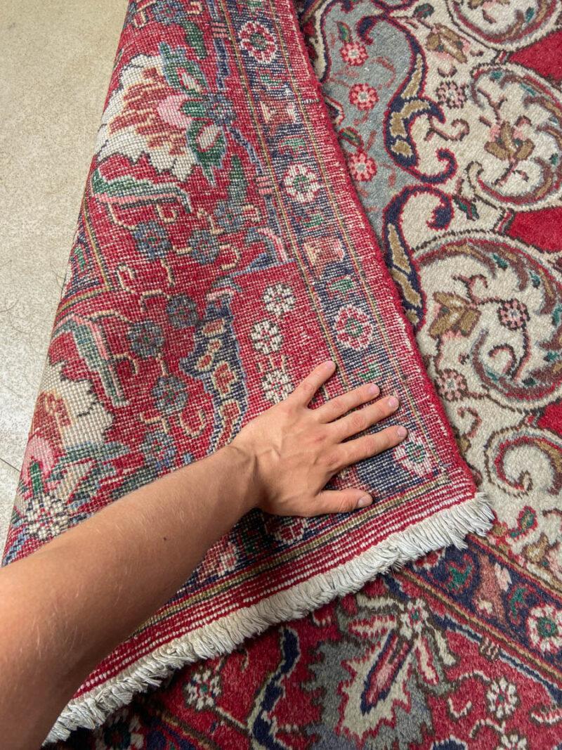 tyrmäävä tabriz 1970 luvulta 355 x 255 cm