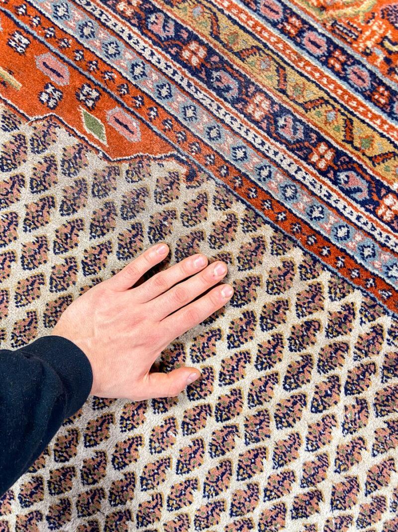 palatsikokoinen maanläheinen sarouk mir 385 x 290 cm