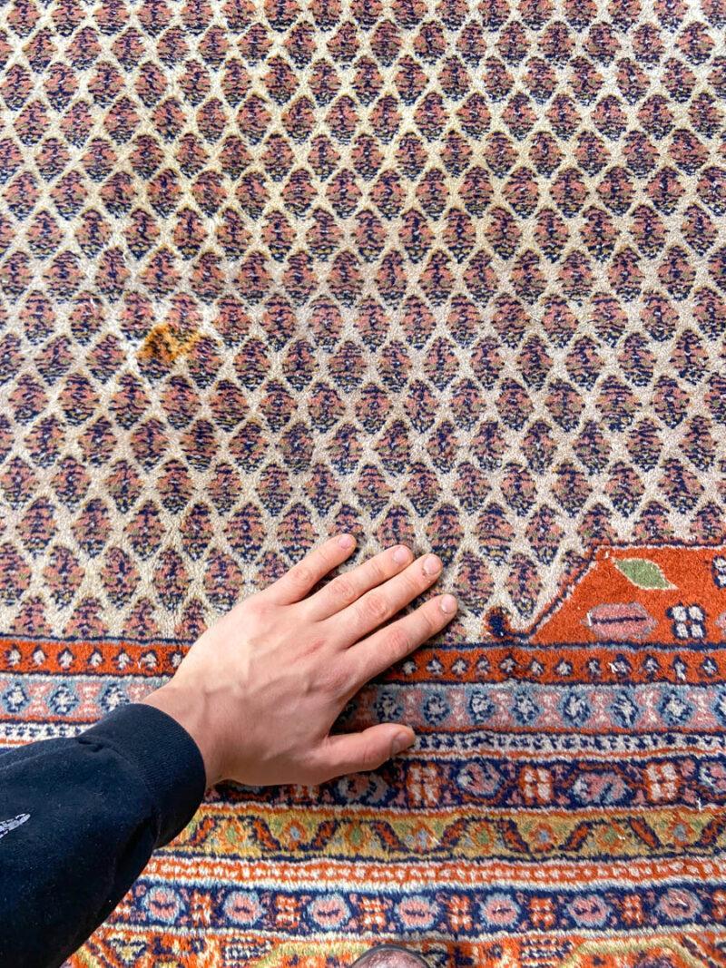 palatsikokoinen maanläheinen sarouk mir 385 x 290 cm