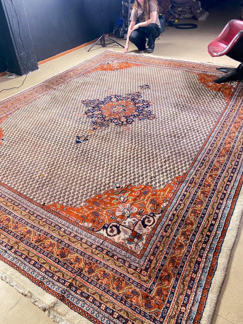 palatsikokoinen maanläheinen sarouk mir 385 x 290 cm