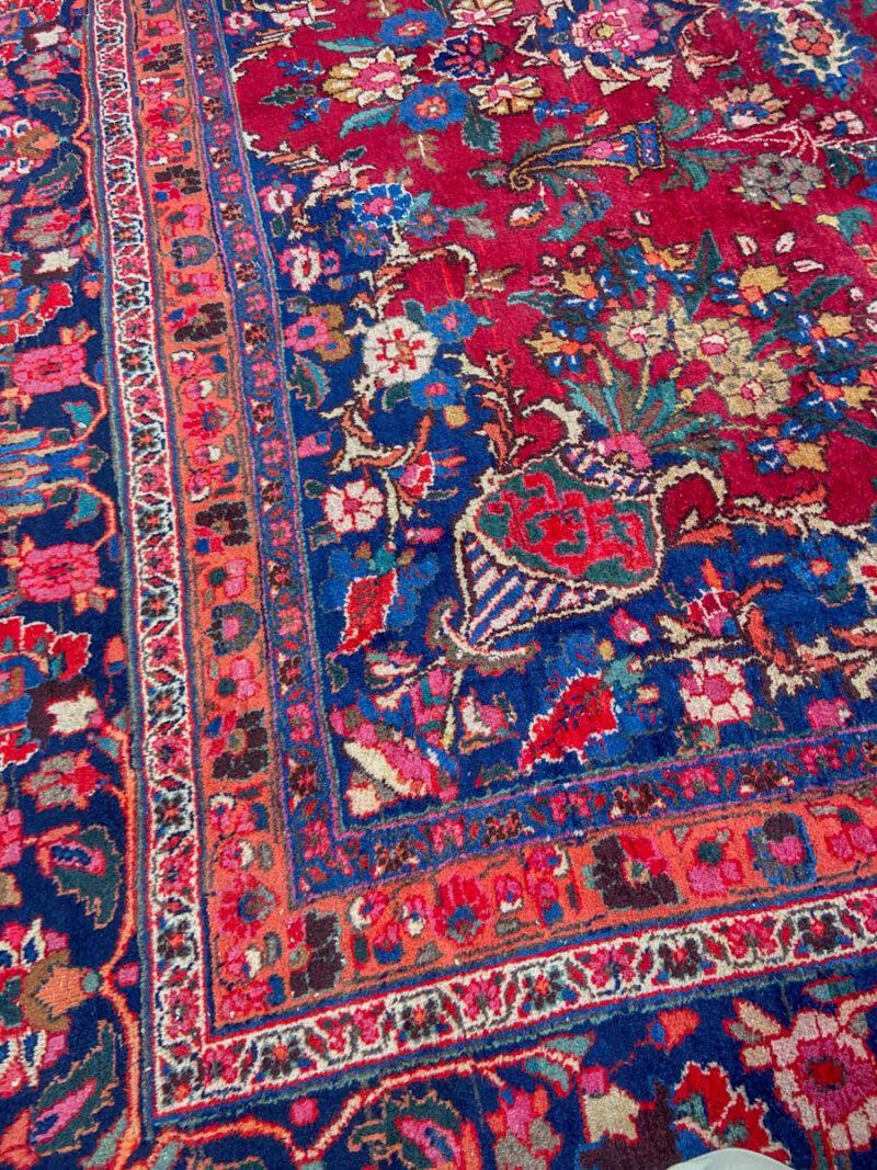 palatsikokoinen meshed 1970 luvulta  410 x 310 cm