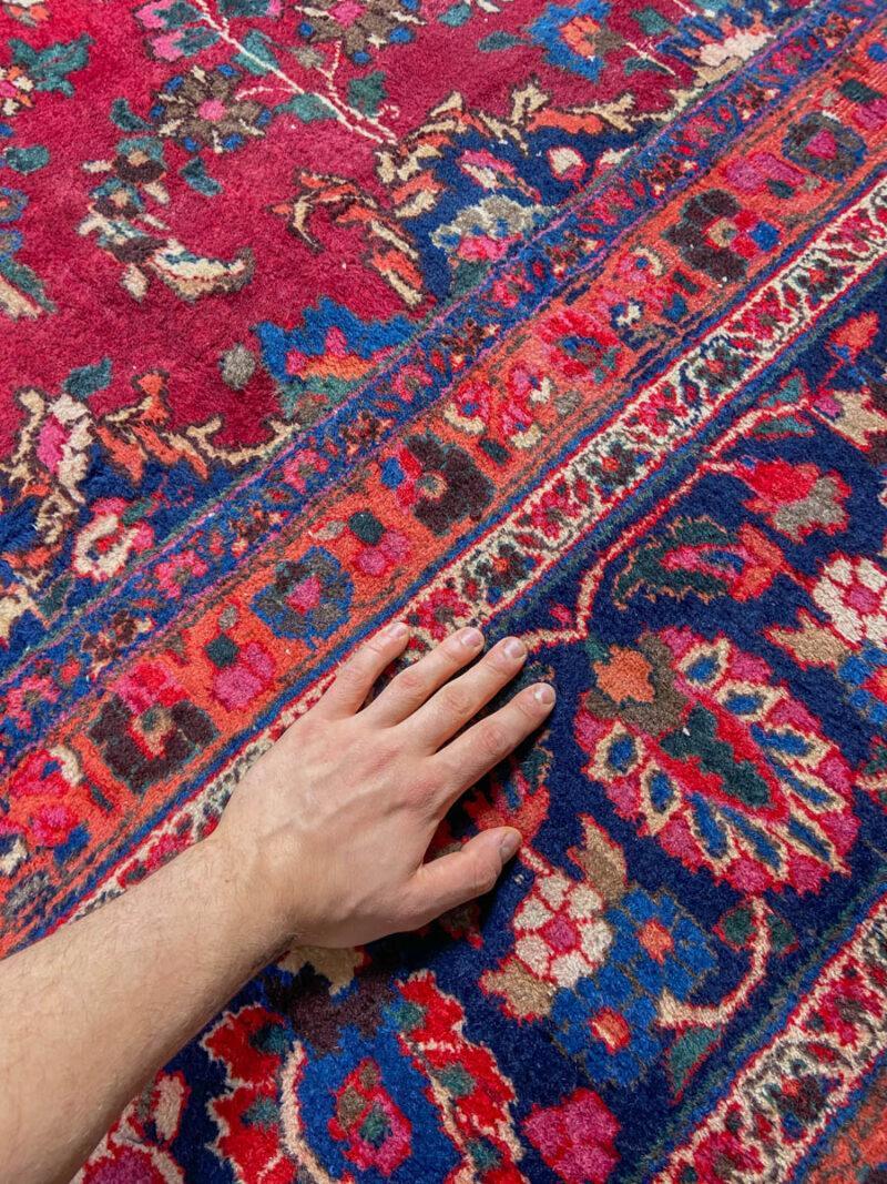 palatsikokoinen meshed 1970 luvulta  410 x 310 cm