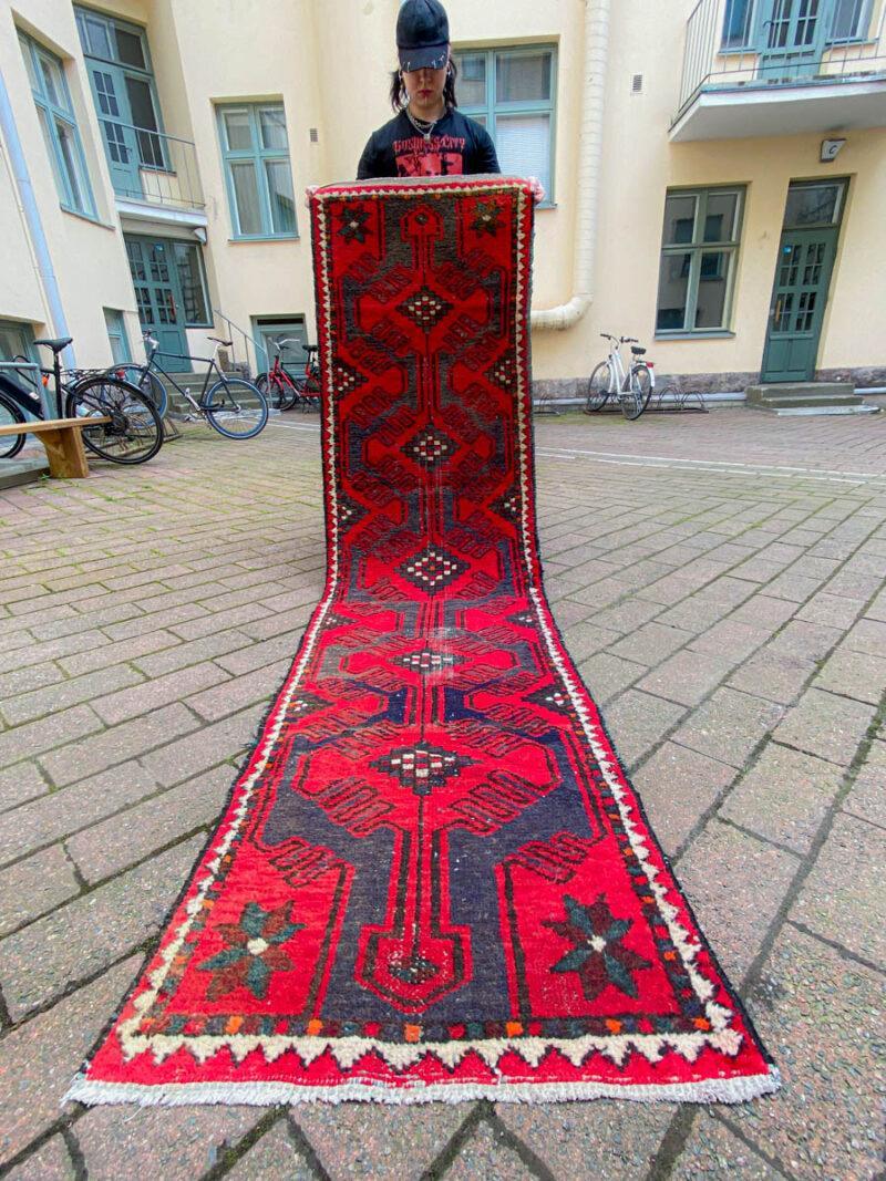 perinteinen buhara käytävämatto 318 x 82 cm (kopio)