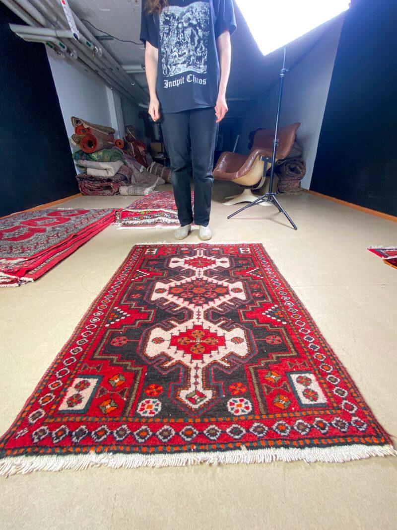 psykedeelinen afshar 124 x 90 cm