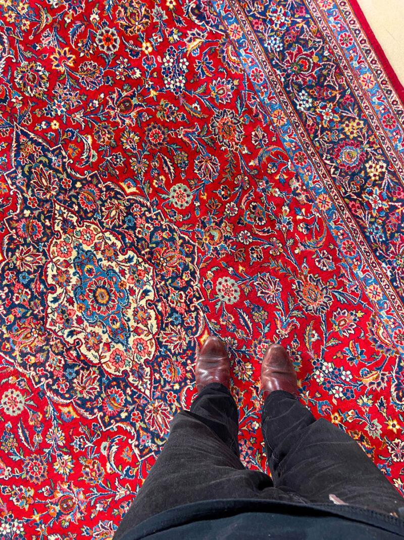 elegantin yksityiskohtainen keshan  400 x 240 cm