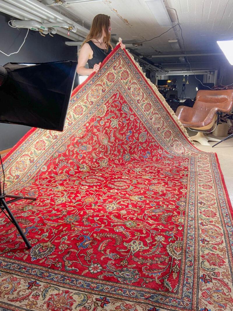 tyrmäävä tabriz 1970 luvulta  350 x 240 cm (kopio)