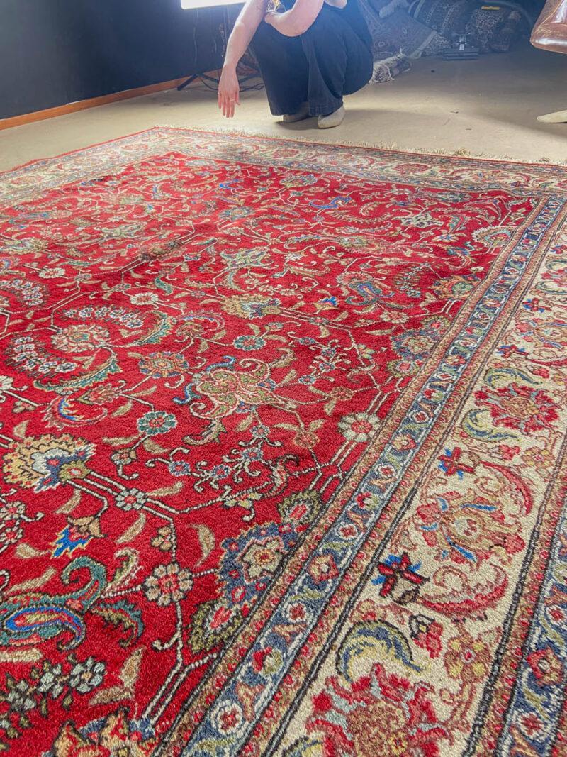 tyrmäävä tabriz 1970 luvulta  350 x 240 cm (kopio)
