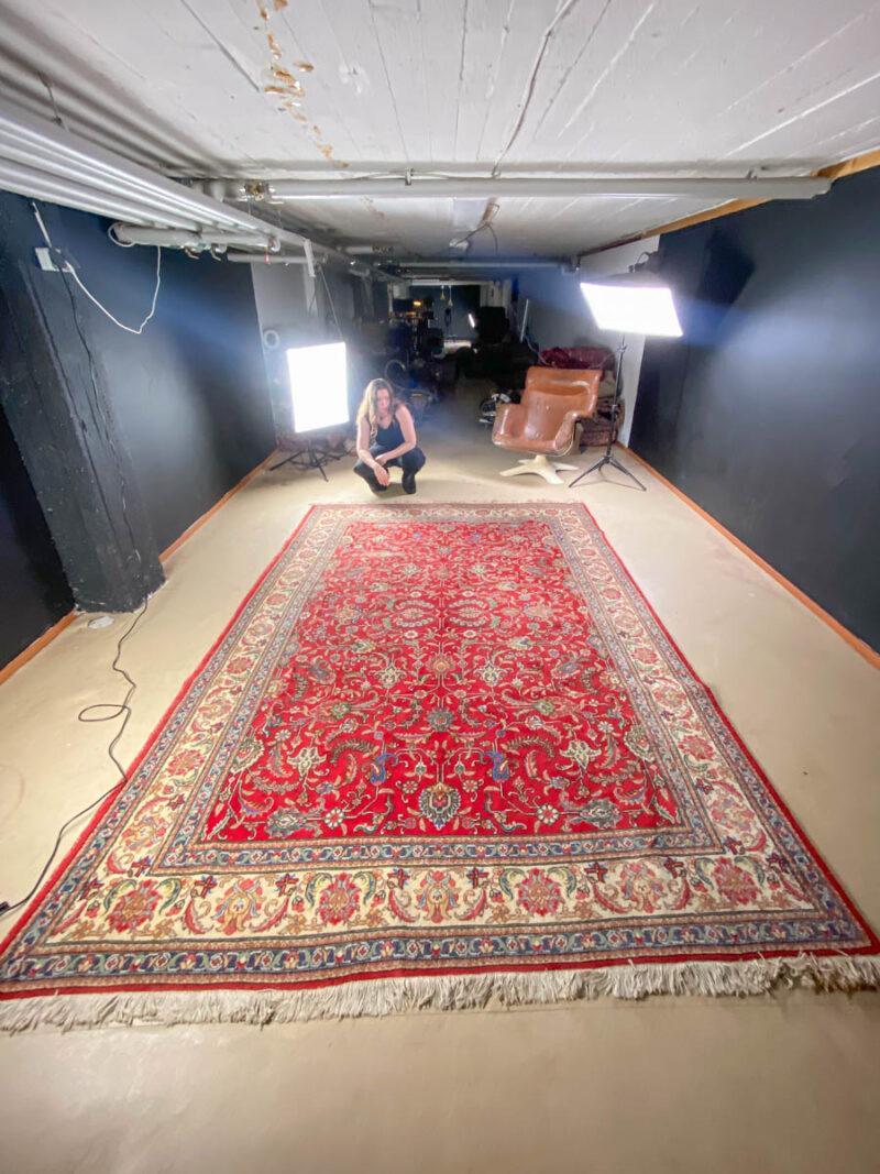 tyrmäävä tabriz 1970 luvulta  350 x 240 cm (kopio)