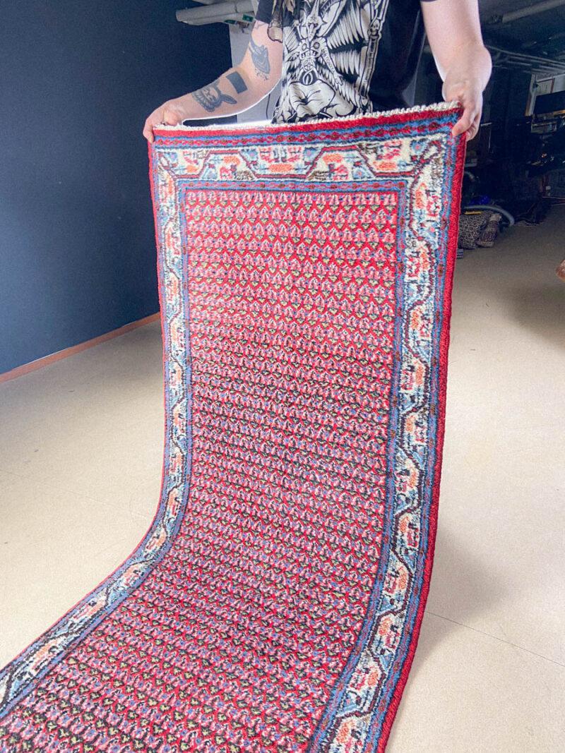 kaunis sarouk mir käytävämatto 323 x 85 cm (kopio)