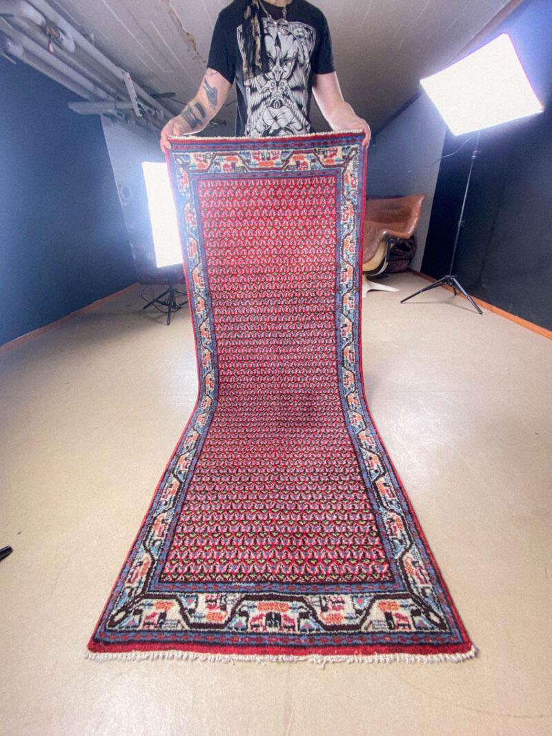 kaunis sarouk mir käytävämatto 323 x 85 cm (kopio)