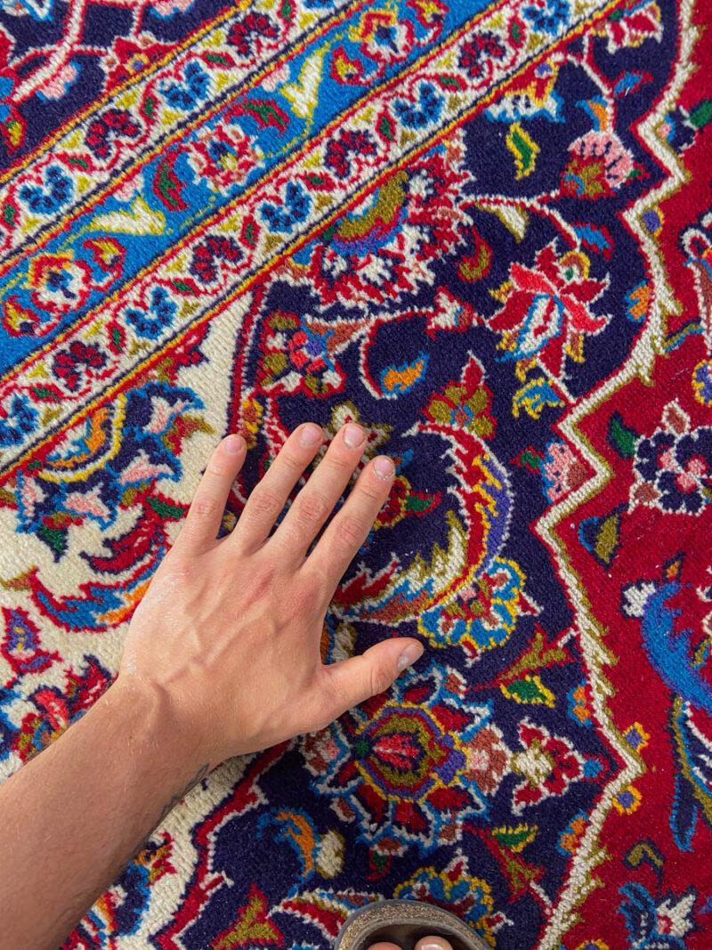 elegantin yksityiskohtainen keshan  365 x 265 cm