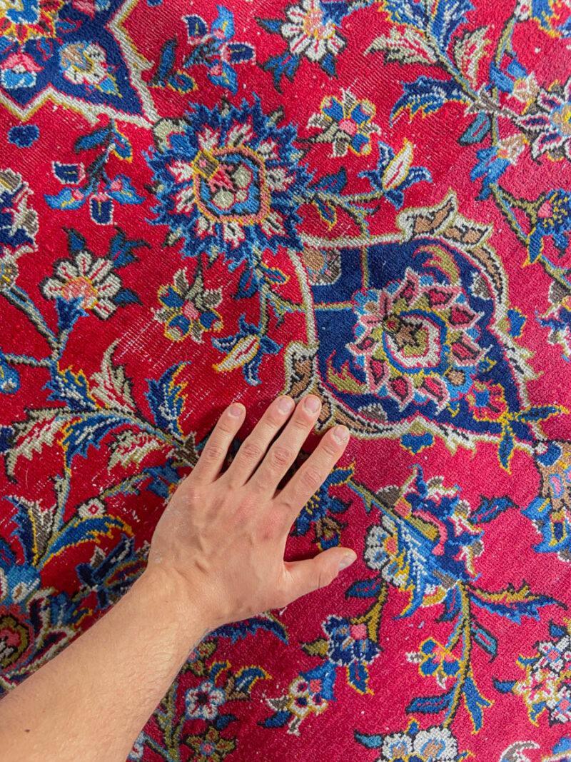 kauniin harmoninen keshan  380 x 255 cm