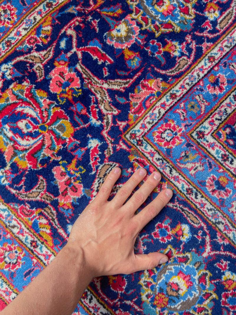 kauniin harmoninen keshan  380 x 255 cm