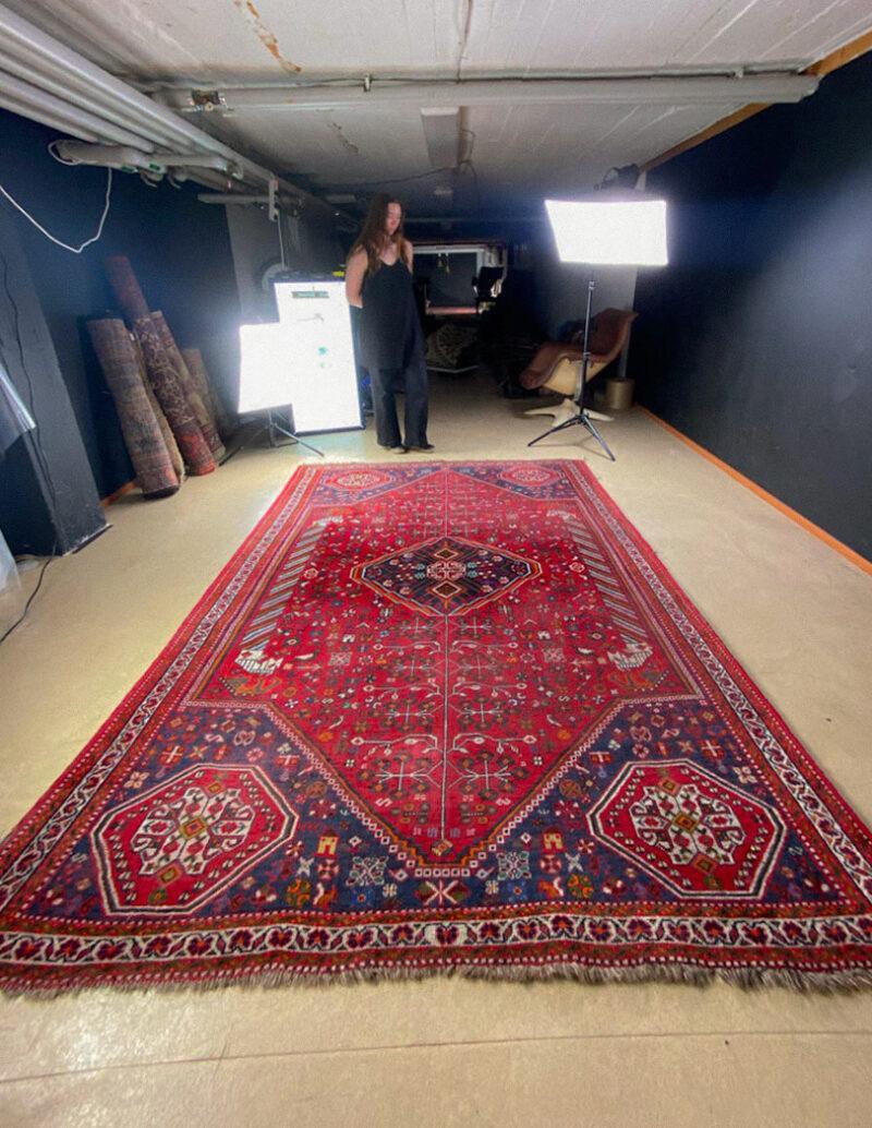 tyrmäävä vintage gasghai 285x 200 cm