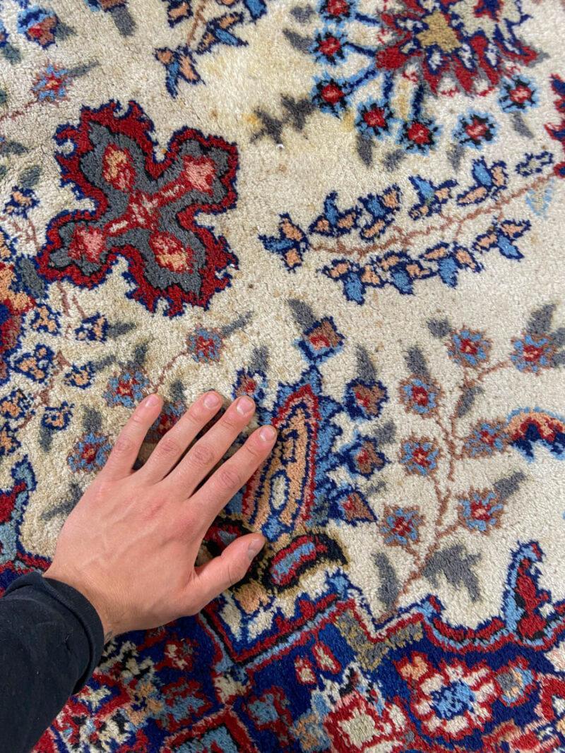 vaalean harmoninen vintage sarouk 300 x 195 cm