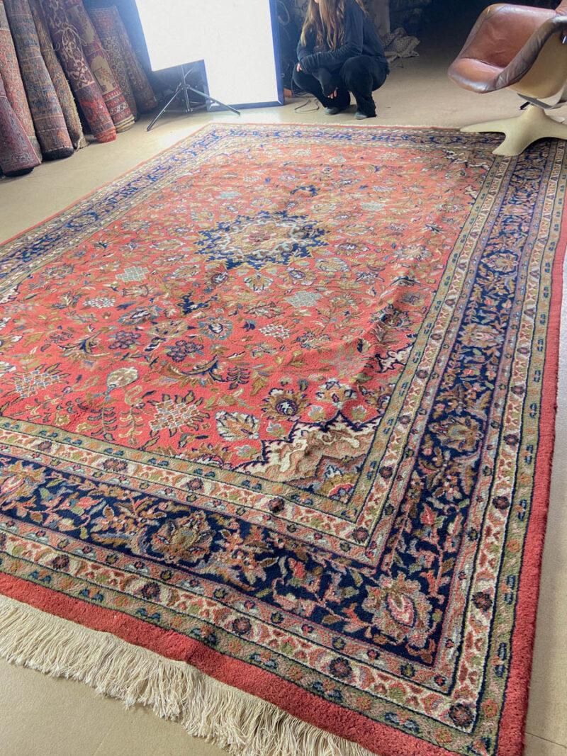 tyrmäävän harmoninen sarouk  350 x 245 cm