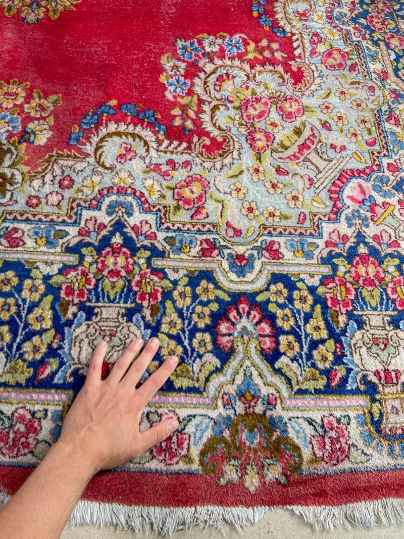 palatsikokoinen elegantti kirman  378 x 240 cm