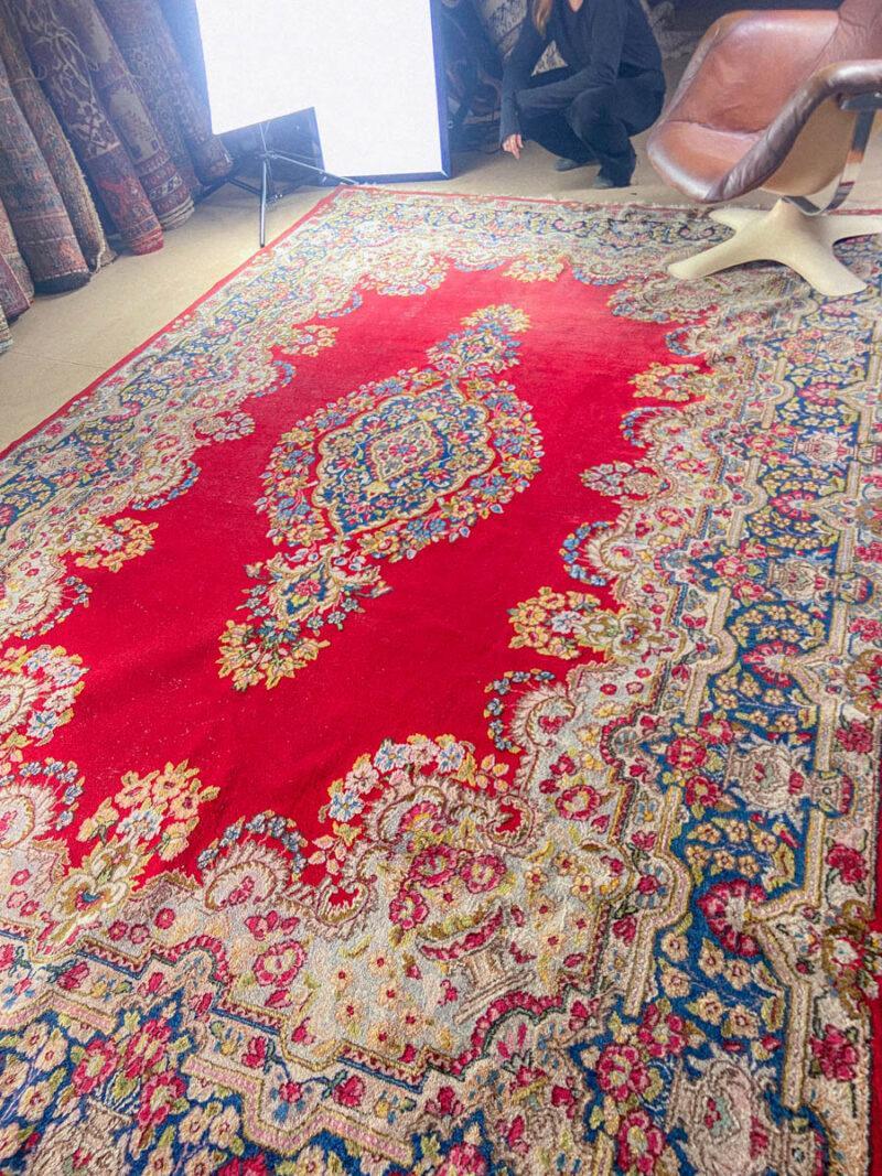 palatsikokoinen elegantti kirman  378 x 240 cm