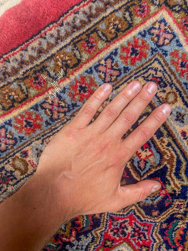yksityiskohtainen vintage bijar (pesty) 360 x 235 cm