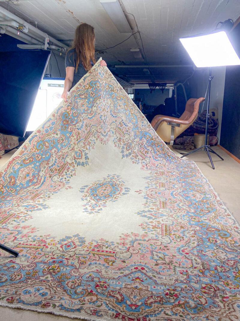 harvinainen pastelli kirman 310 x 210 cm