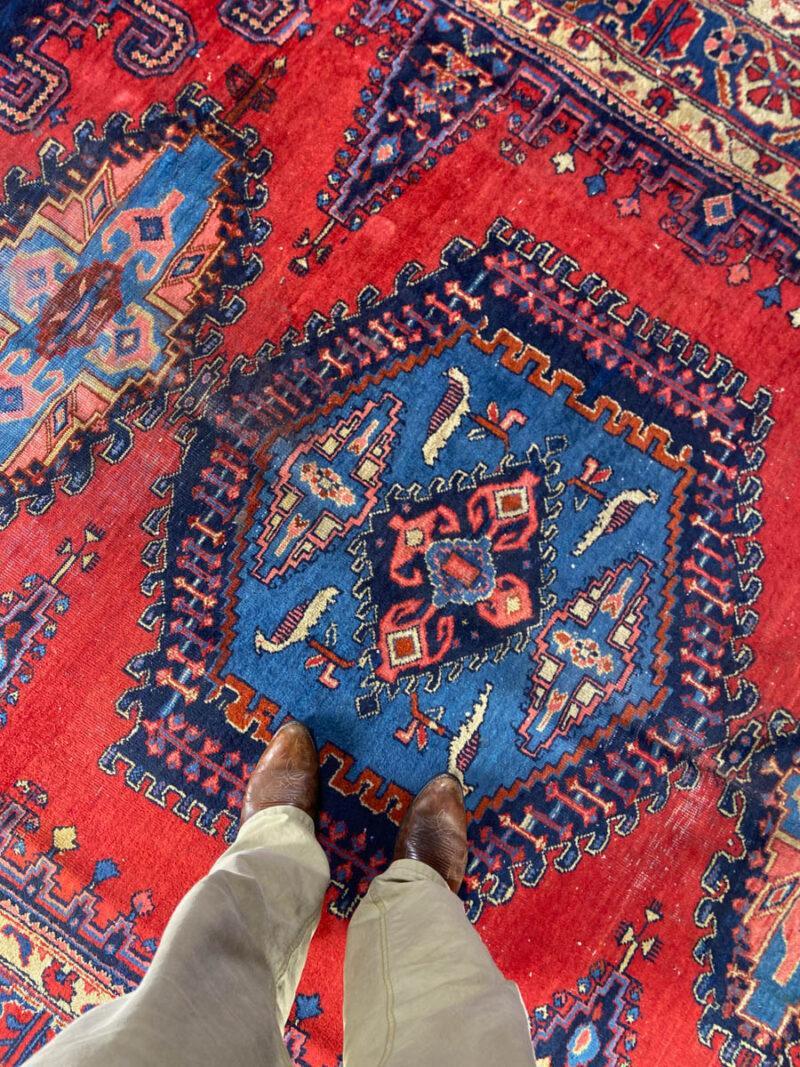 kaunis tumma vintage wiss 315 x 225 cm