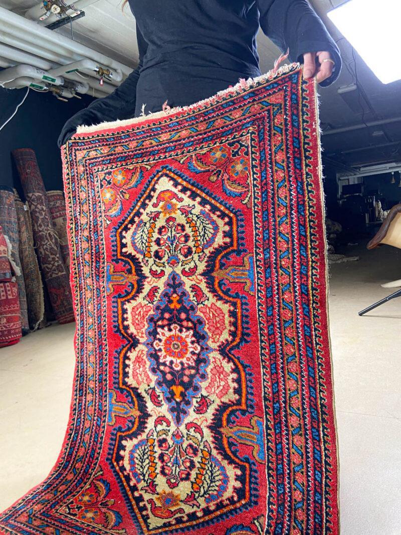 perinteinen sievä sarouk 115 x 75 cm