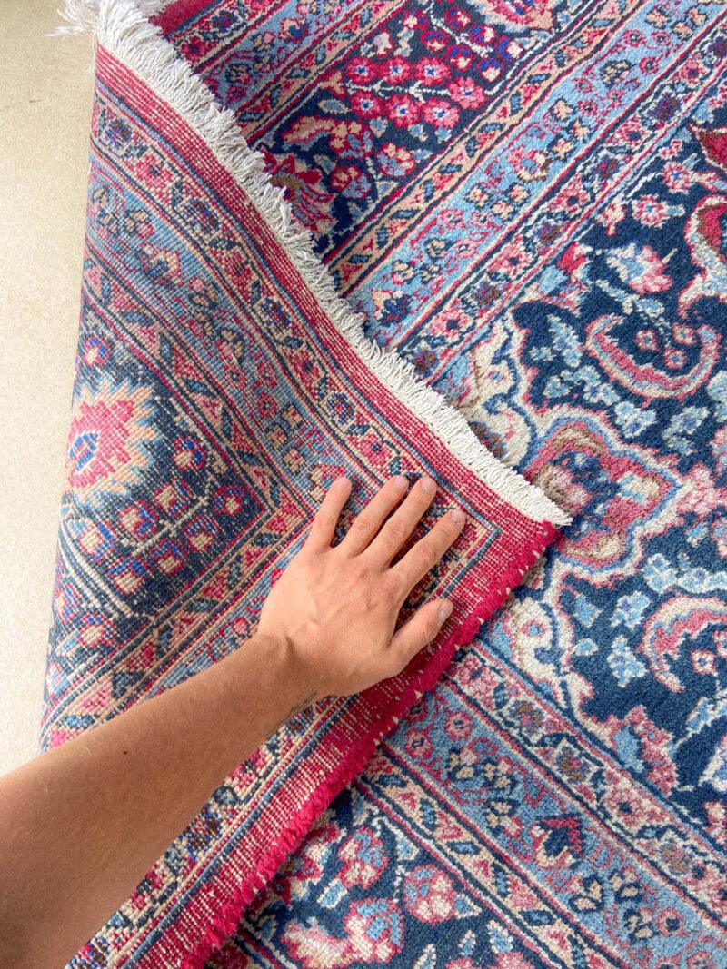viininpunainen harmoninen tabriz 295 x 200 cm