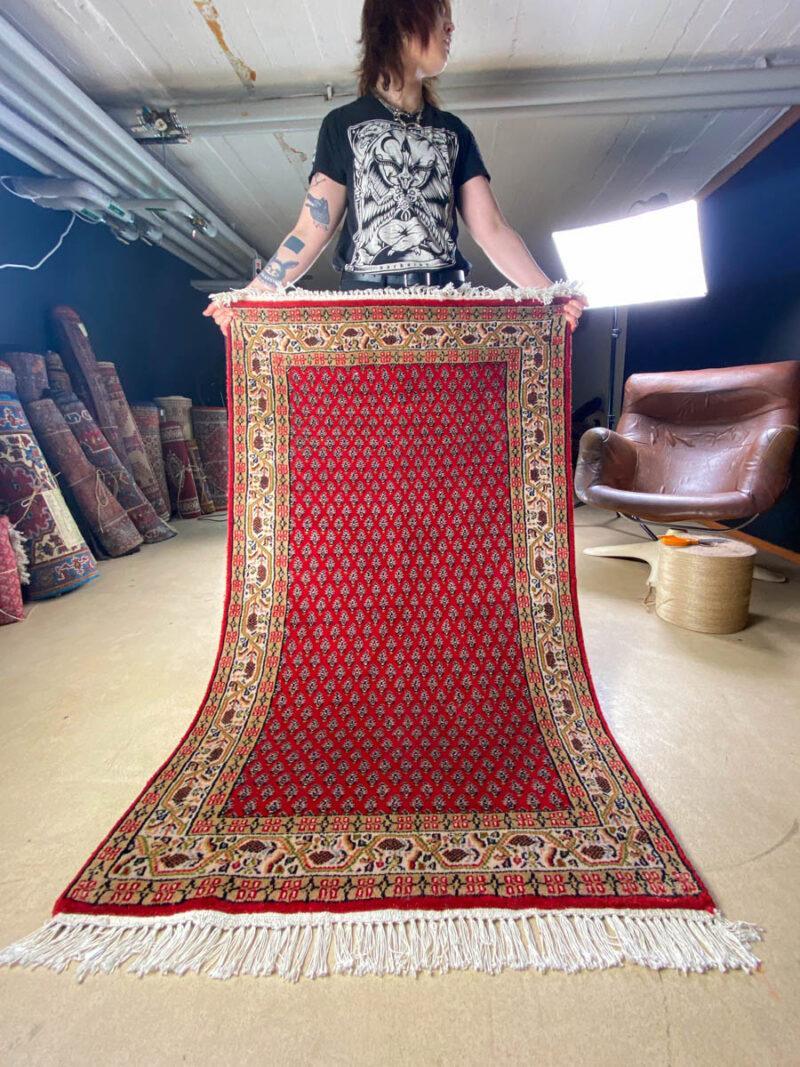 kauniin värikäs hamadan 126 x 85 cm