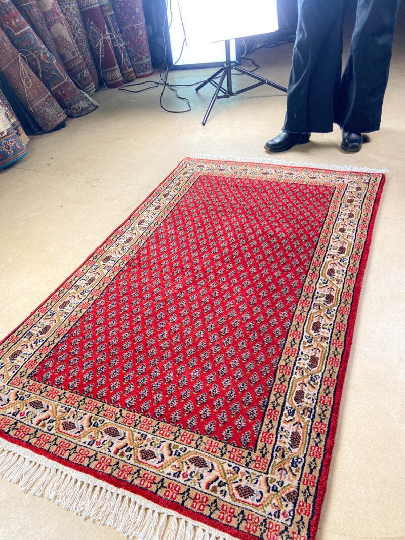 kauniin värikäs hamadan 126 x 85 cm