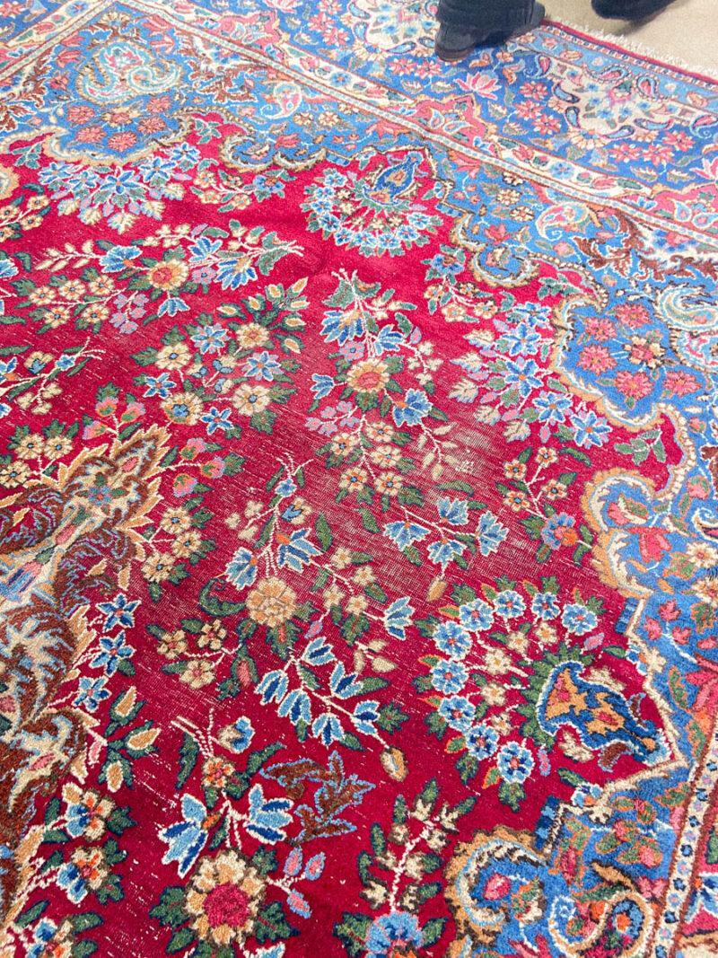 palatsikokoinen harmoninen vintage kirman  377 x 250 cm