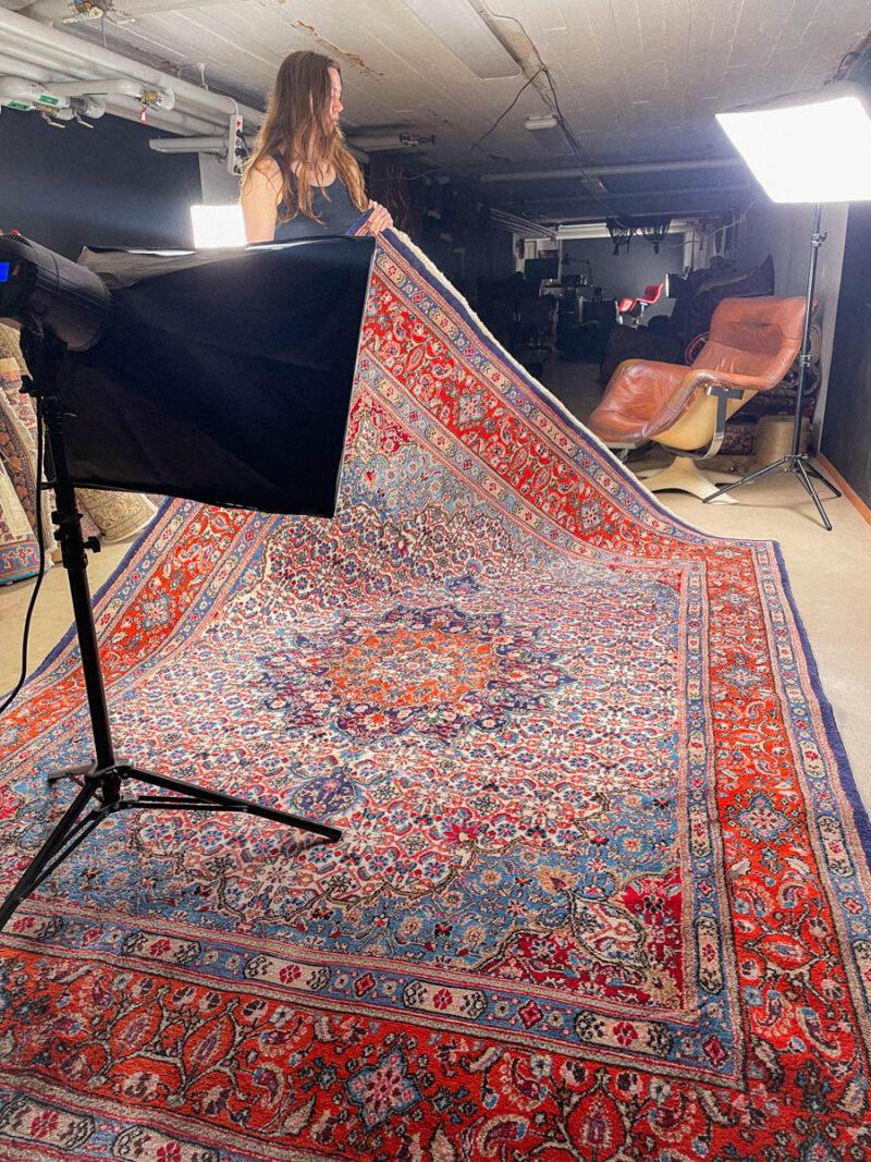 harvinainen vaaleanpunainen vintage bijar 295 x 202 cm (kopio)