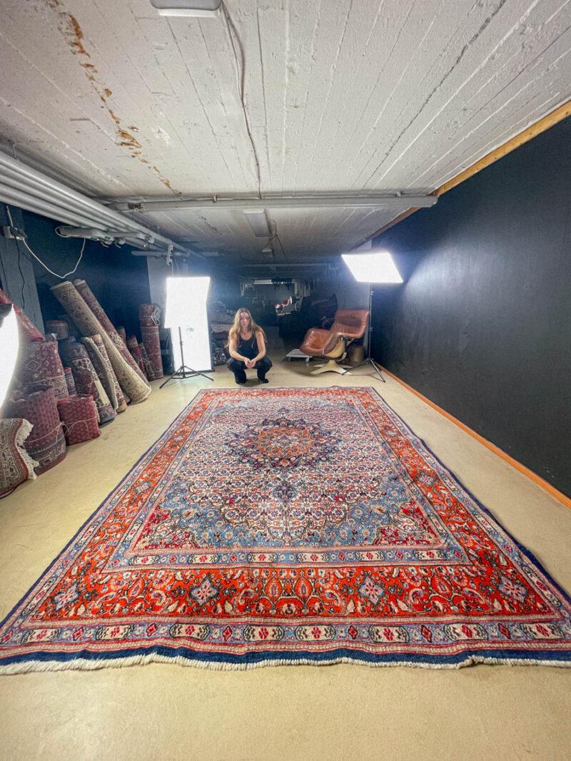 harvinainen vaaleanpunainen vintage bijar 295 x 202 cm (kopio)