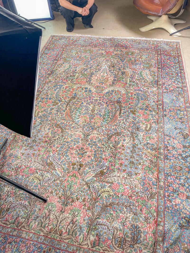 Äärimmäisen yksityiskohtainen henkeäsalpaava kirman 295 x 195 cm (kopio)
