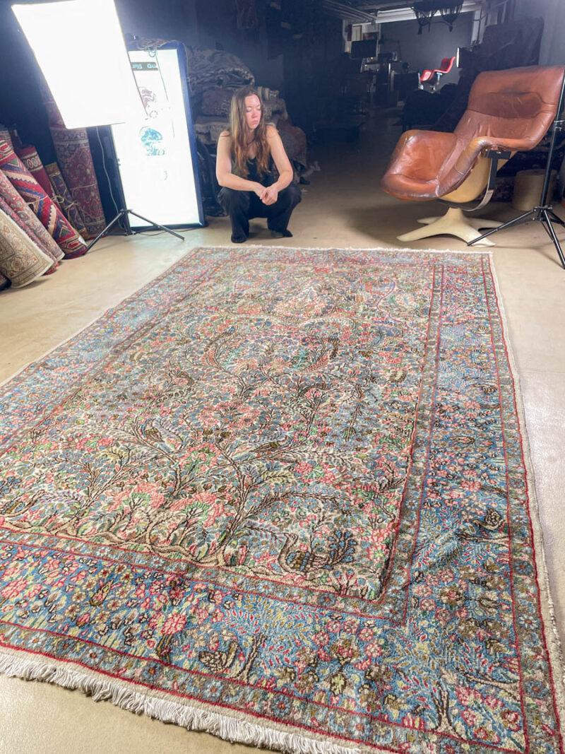 Äärimmäisen yksityiskohtainen henkeäsalpaava kirman 295 x 195 cm (kopio)