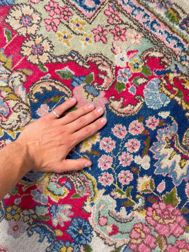 tyrmäävä palatsikokoinen pastelli kirman  375 x 275 cm