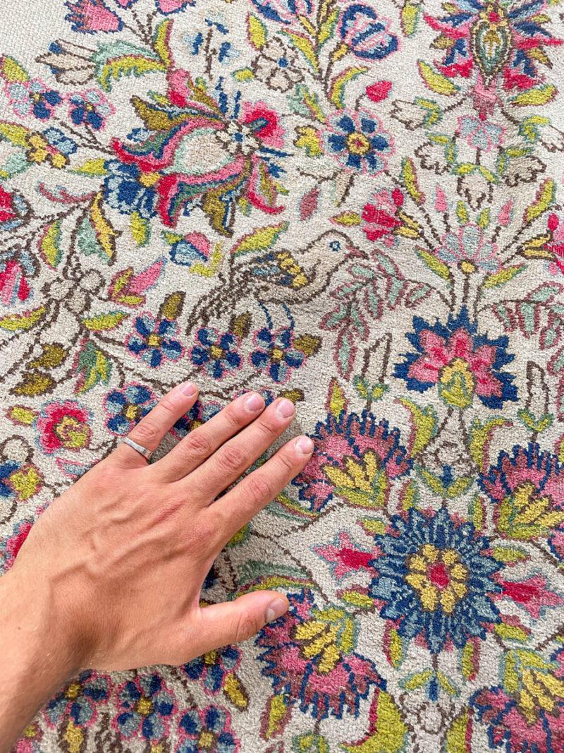 tyrmäävä palatsikokoinen pastelli kirman  375 x 275 cm