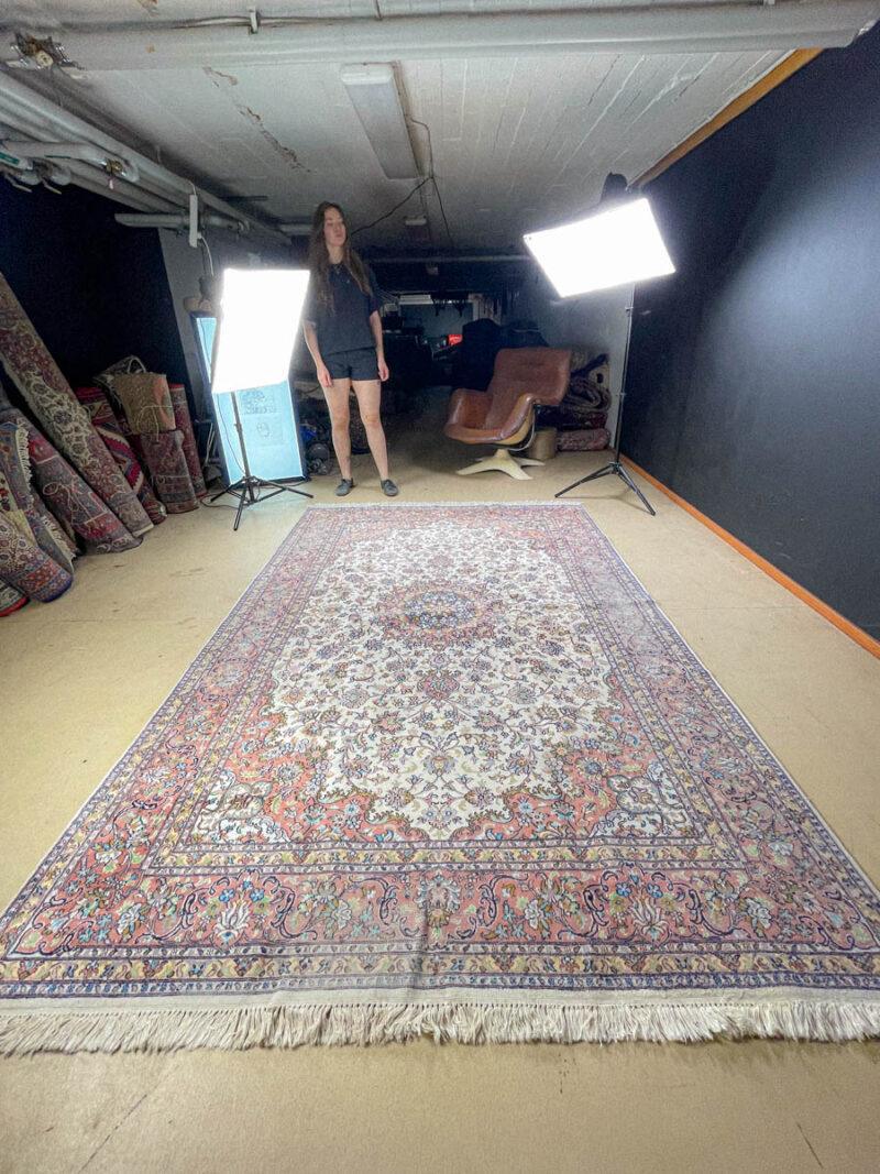 tyrmäävän elegantti silkki kasmir 275 x 180 cm