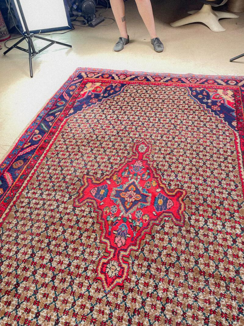 kaunis puoliantiikki hamadan  276 x 155 cm