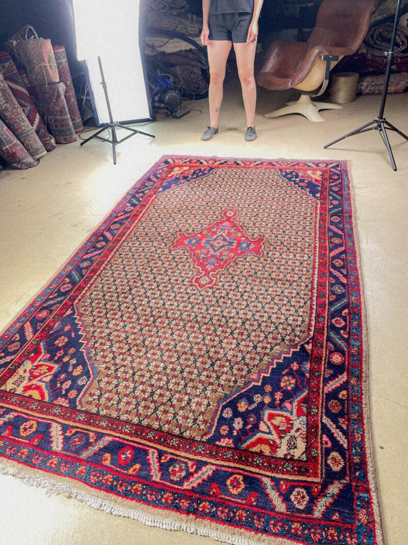 kaunis puoliantiikki hamadan  276 x 155 cm